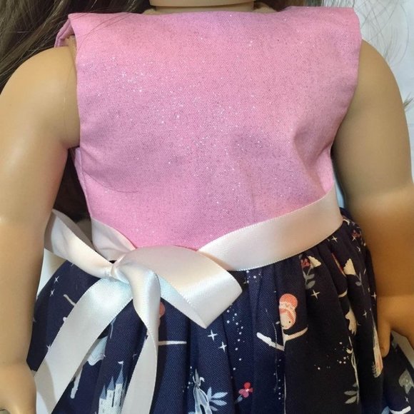 New Doll Clothes Dance Dress Pink Ballet Sparkle fits American Girl and 18” Doll - Picture 2 of 4